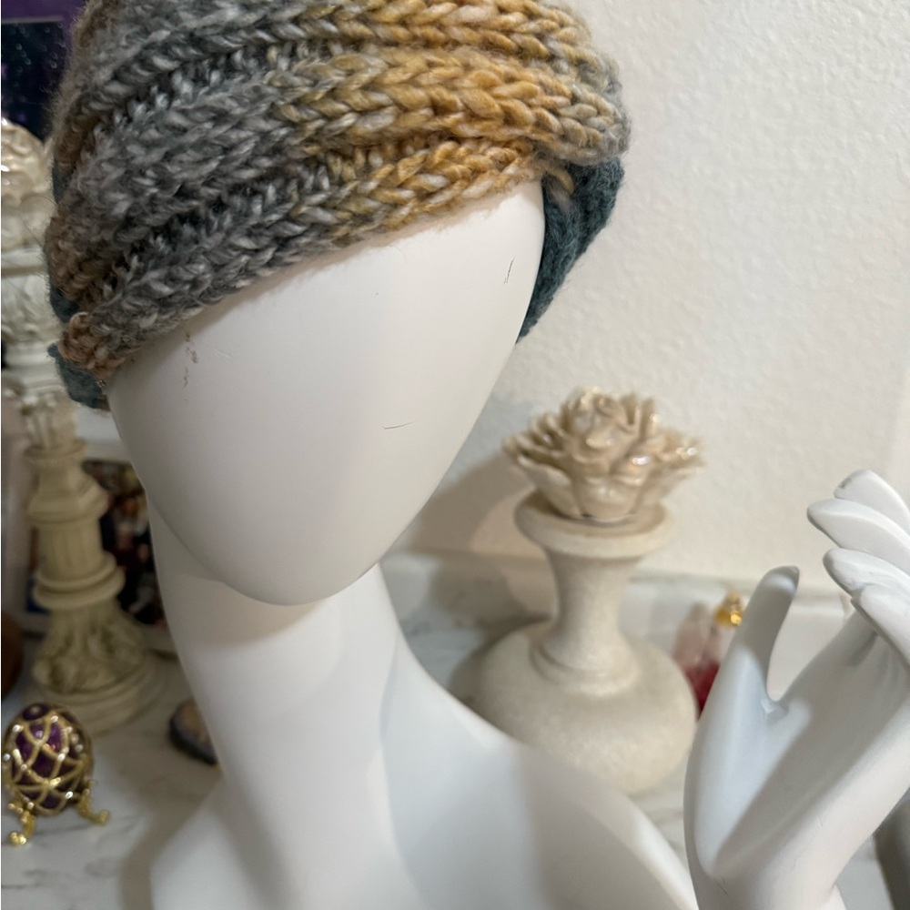Multicolor Knit Headband